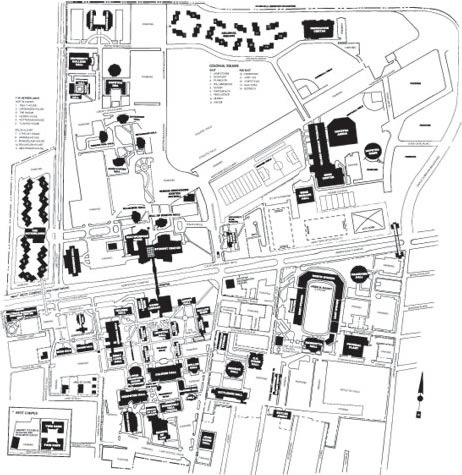The Hofstra Campus Map