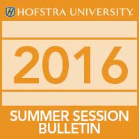 2016 Summer Sessions Bulletin